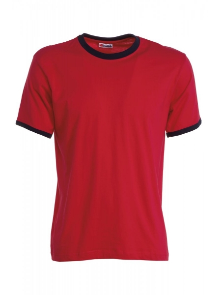 t-shirt-uomo-girocollo-manica-corta-contrast-payper-150-gr-rosso - blu navy.jpg